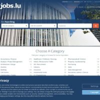 Screenshot of Jobs.lu