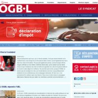 Screenshot of OGBL Homepage