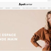 Screenshot of Pall Center