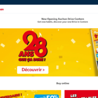 Screenshot of Auchan