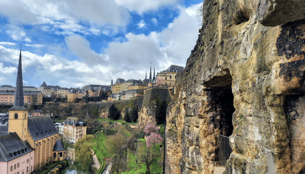 View from City at the Bock Casements