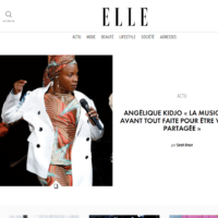 Screenshot of Elles Website